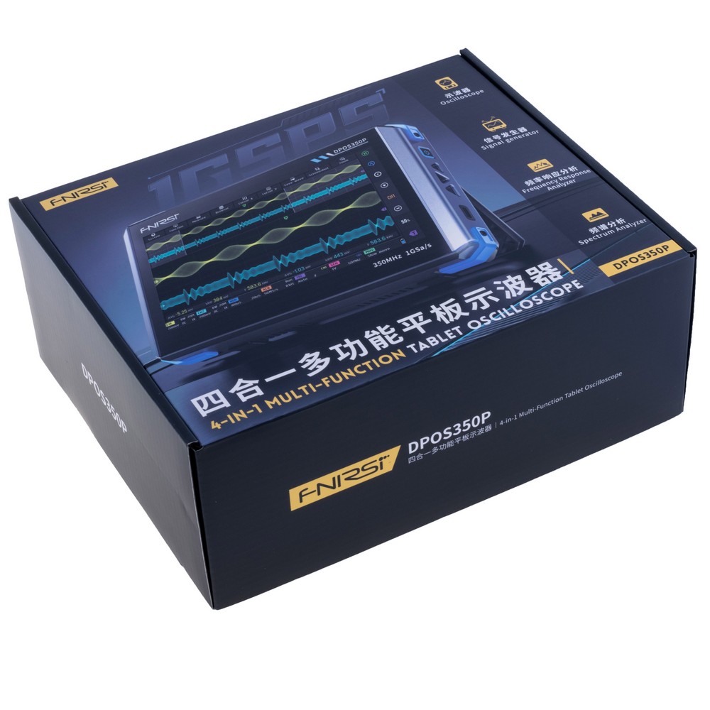 Пристрій 4в1 DPOS350P 4-in-1 Multi-Function Tablet Oscilloscope Пристрій 4в1 DPOS350P 4-in-1 Multi-Function Tablet Oscilloscope