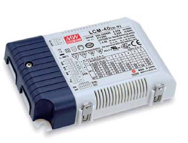 Блок живлення для світлодіодів 350...1050mA, 2...100VDC, LCM-40