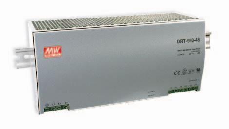 Блок живлення на DIN-рейку 960W 24V DRT-960-24