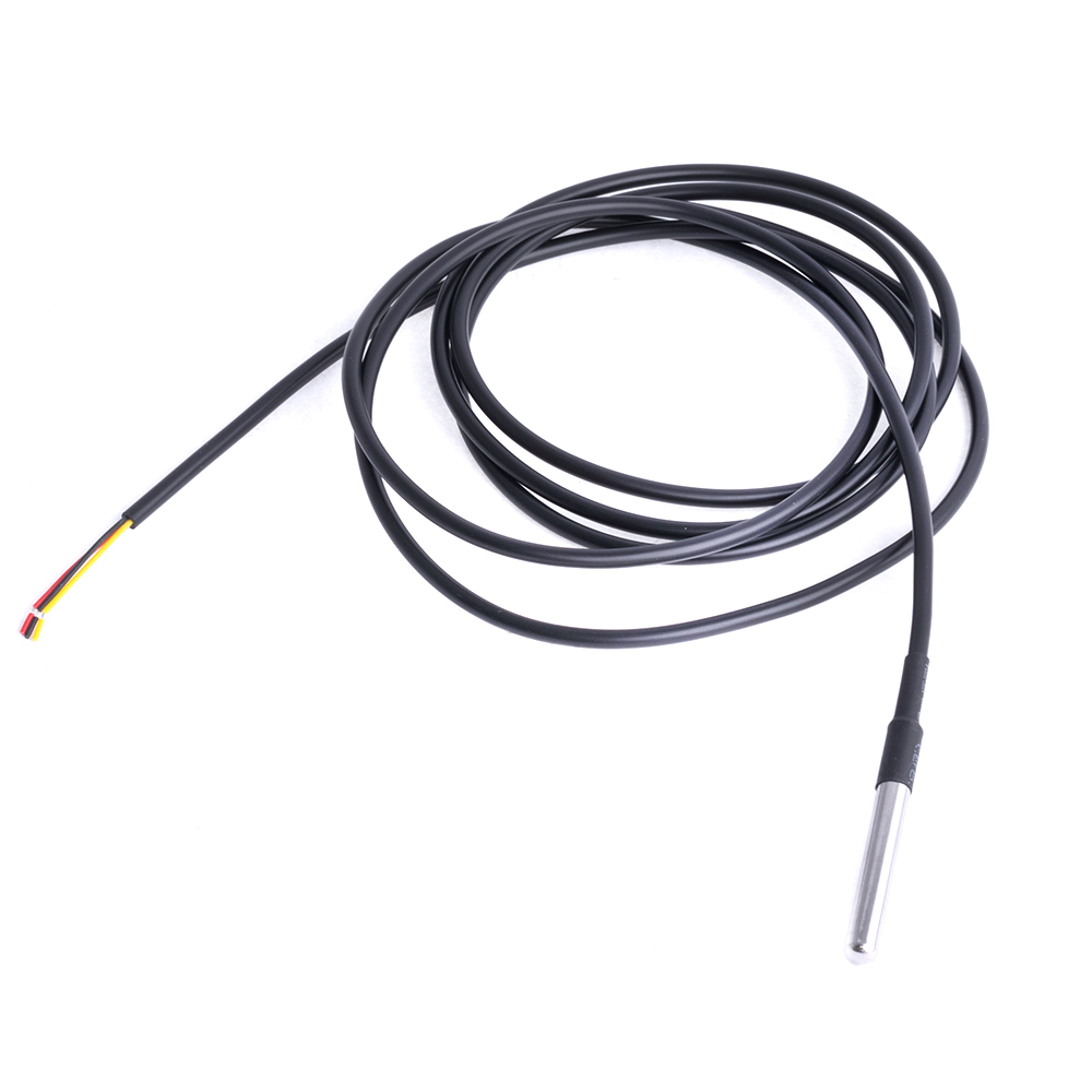 Датчик температури DS18B20 із кабелем 2м (2-line режим підтримується)