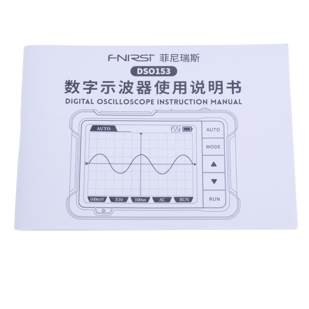 Осцилограф+генератор DSO-153 Option MINI Type Pocket Oscilloscope with P6100 probe