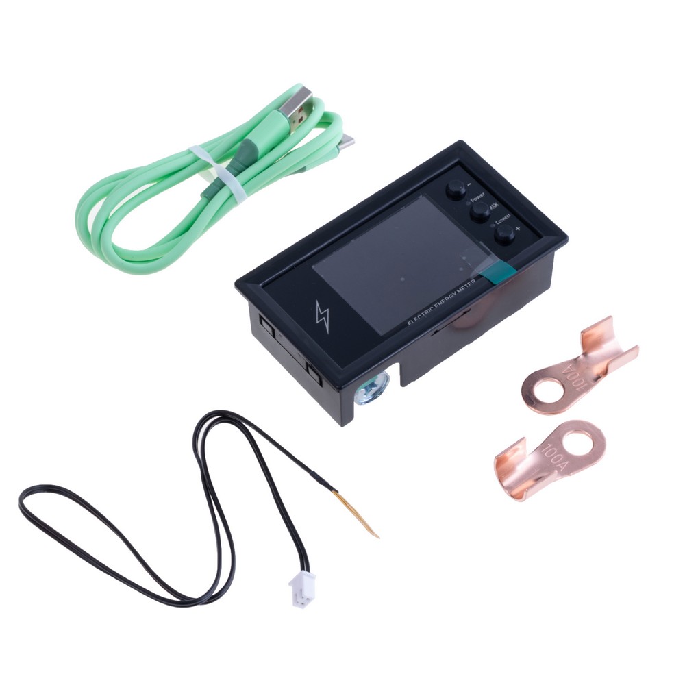 Індикатор параметрів АКБ DT20W Power Meter DC0-420V 100A