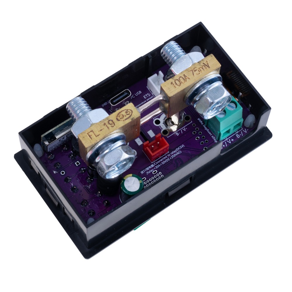 Індикатор параметрів АКБ DT20W Power Meter DC0-420V 100A