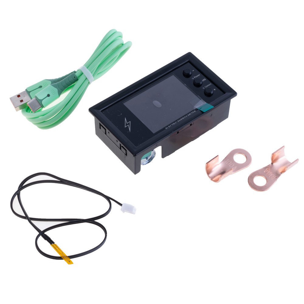 Індикатор параметрів АКБ DT20W Power Meter DC0-420V 200A