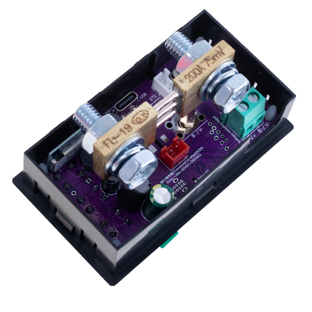 Індикатор параметрів АКБ DT20W Power Meter DC0-420V 200A