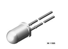 Світлодіод інфрачервоний 5mm, 940нм TSAL5300