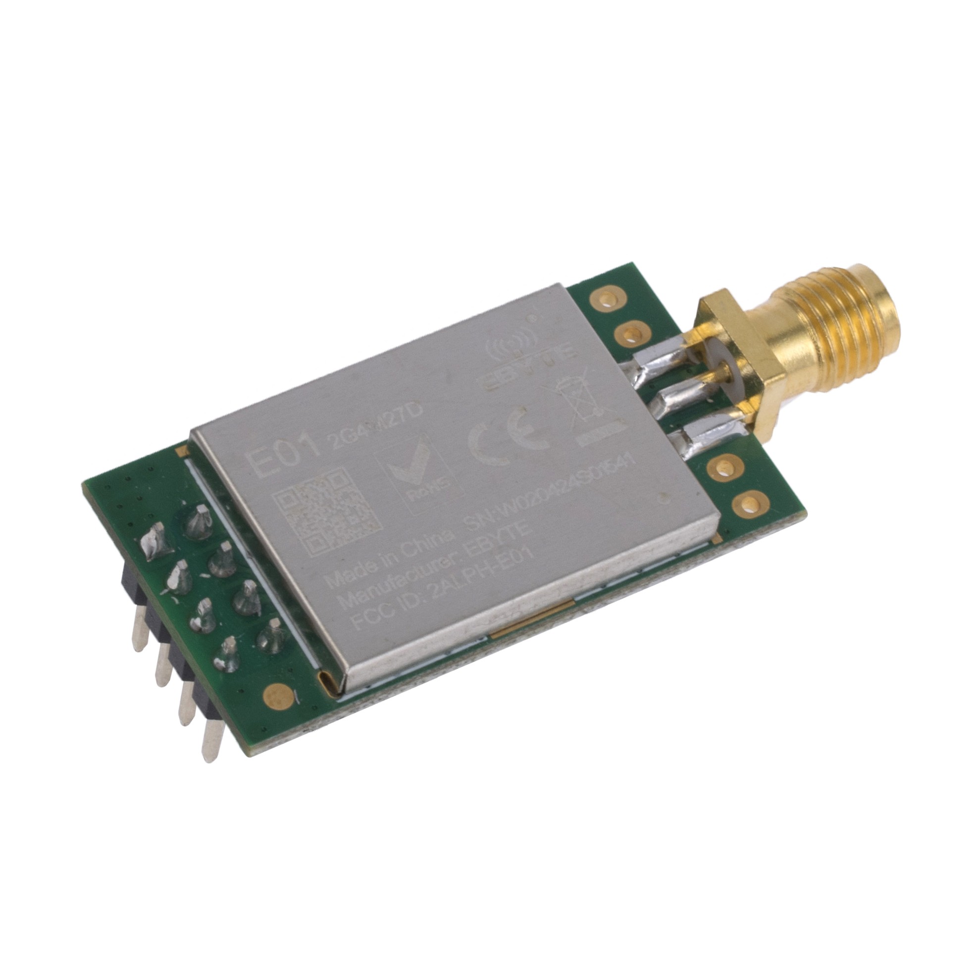 E01-2G4M27D (Ebyte) SPI module on chip nRF24L01P 2,4GHz DIP