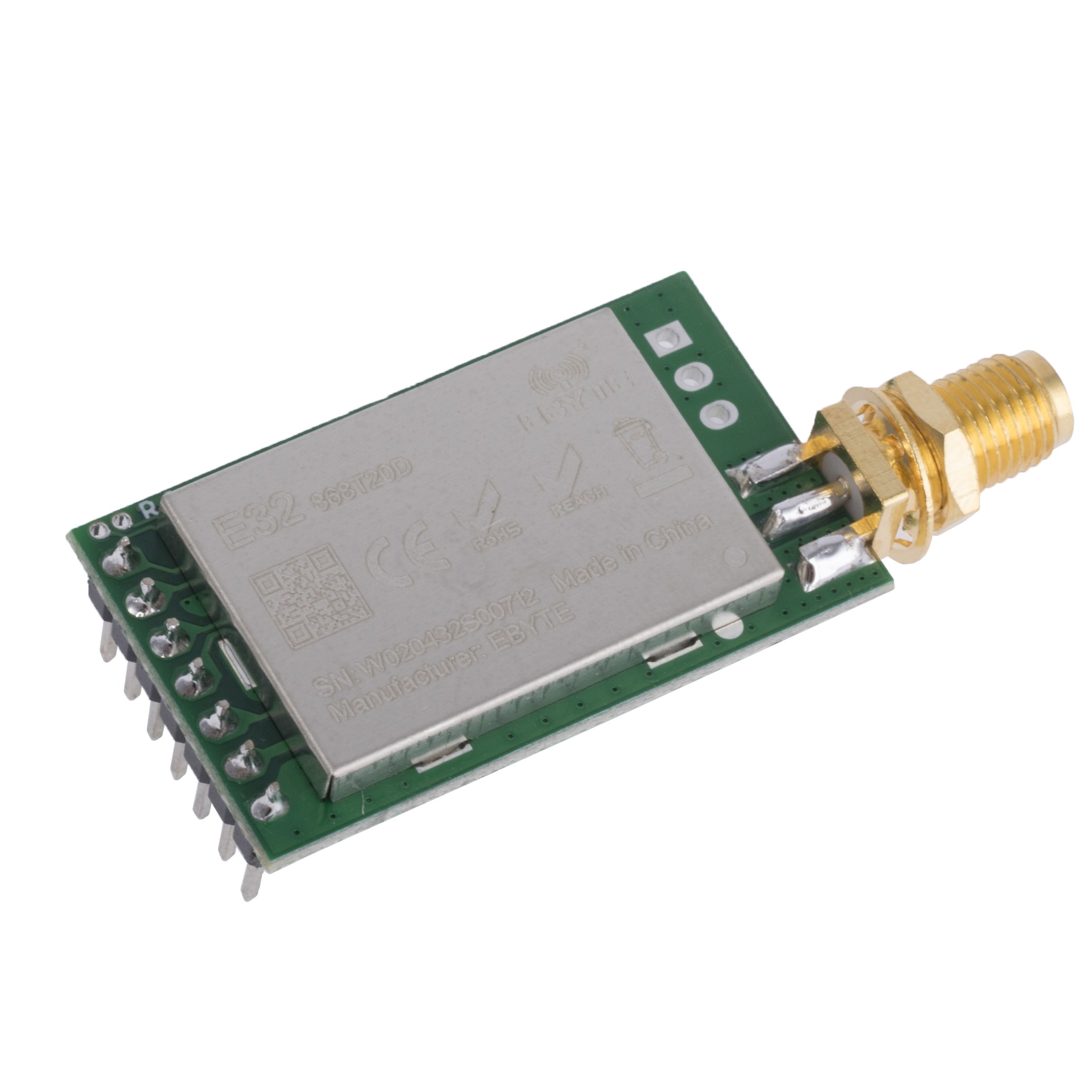 E32-868T20D (Ebyte) UART module on chip SX1276 868MHz DIP E32-868T20D (Ebyte) UART module on chip SX1276 868MHz DIP