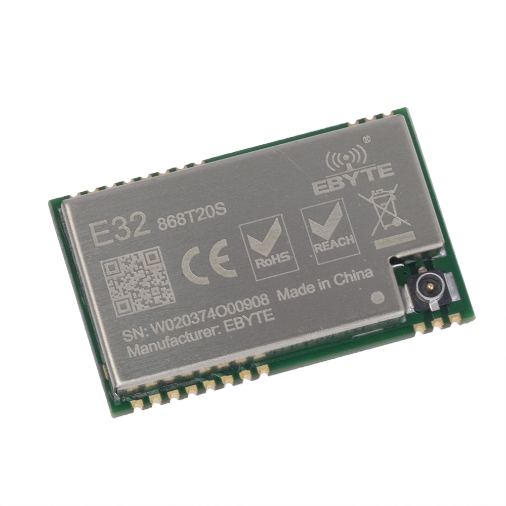 E32-868T20S (Ebyte) UART module on chip SX1276 868MHz SMD E32-868T20S (Ebyte) UART module on chip SX1276 868MHz SMD