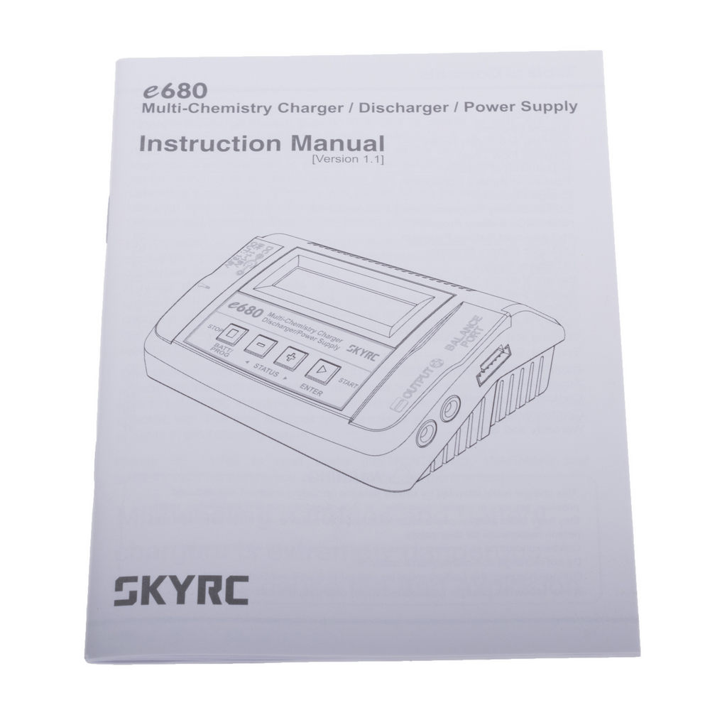 Зарядний пристрій e680 (SK-100149-SkyRC)