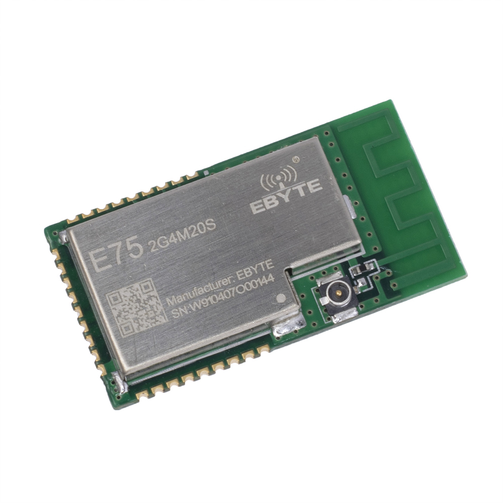 E75-2G4M20S (Ebyte) Zigbee / SoC module on chip JN5168 2.4GHz SMD E75-2G4M20S (Ebyte) Zigbee / SoC module on chip JN5168 2.4GHz SMD