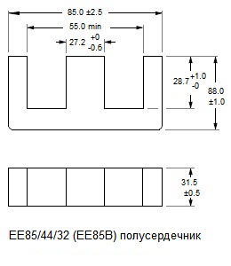 P4-EE85B (EE85/44/32)