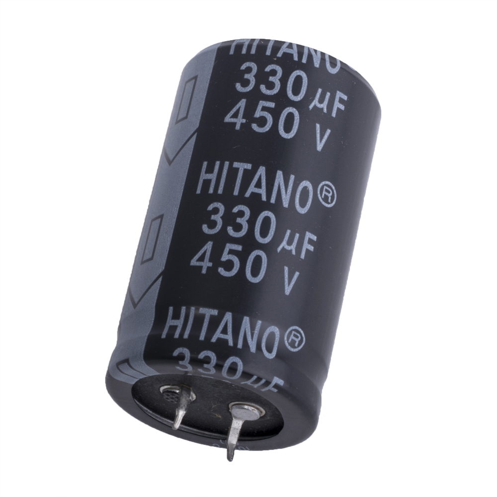 330uF 450V EHP 30x50mm (EHP331M2WBA-Hitano) (електролітичний конденсатор)