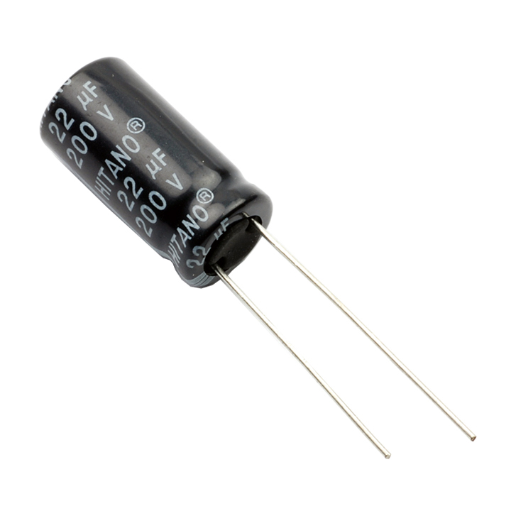 2,2uF 400V EHR 8x12mm (EHR2R2M2GBA-Hitano) (електролітичний конденсатор)