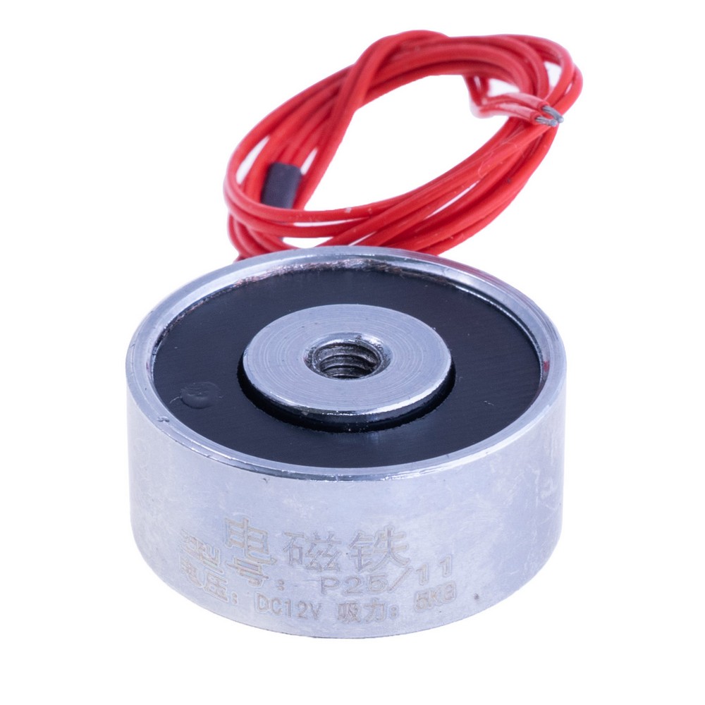 Електромагніт P25/11 - 12VDC 1,8W 5Kg Електромагніт P25/11 - 12VDC 1,8W 5Kg