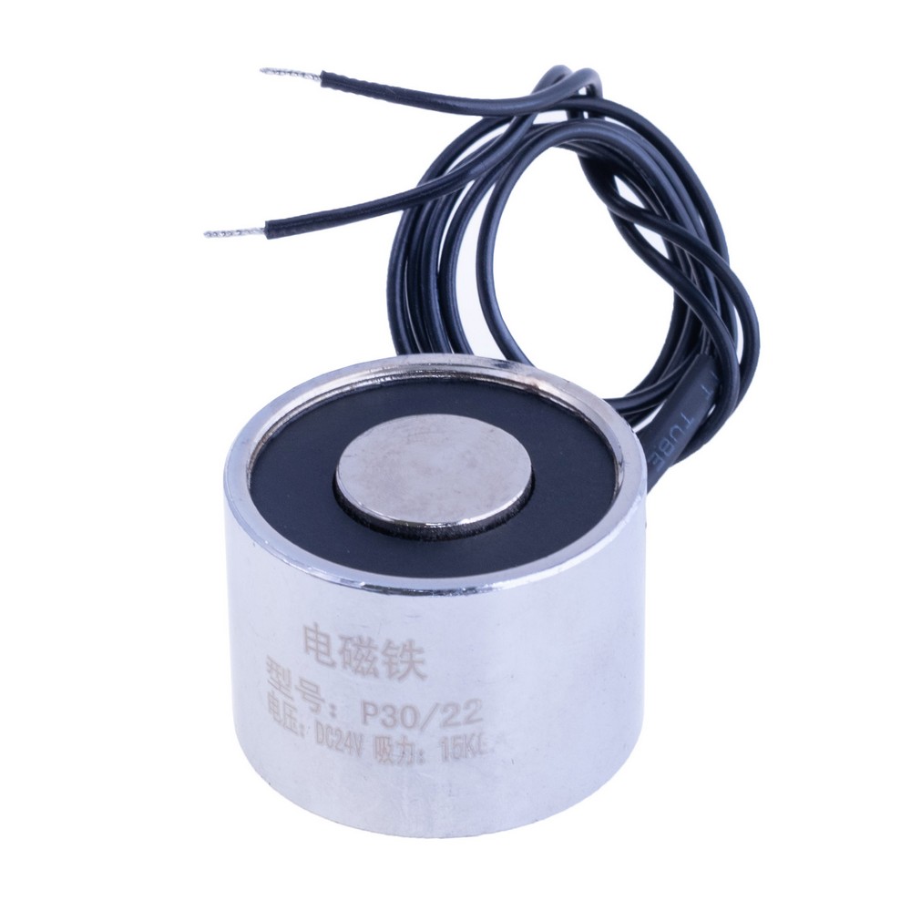 Електромагніт P30/22 -24VDC 3W 15Kg Електромагніт P30/22 -24VDC 3W 15Kg