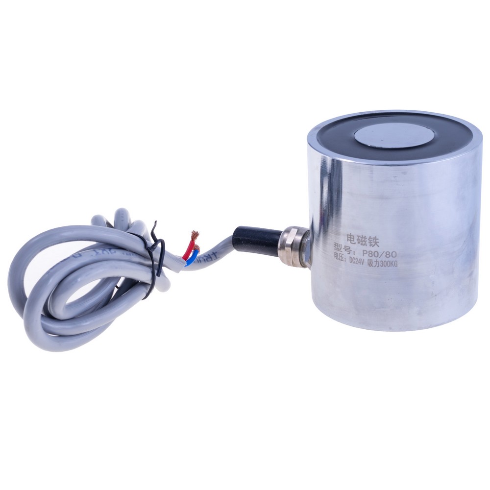 Електромагніт P80/80-24VDC 48W 300Kg Електромагніт P80/80-24VDC 48W 300Kg