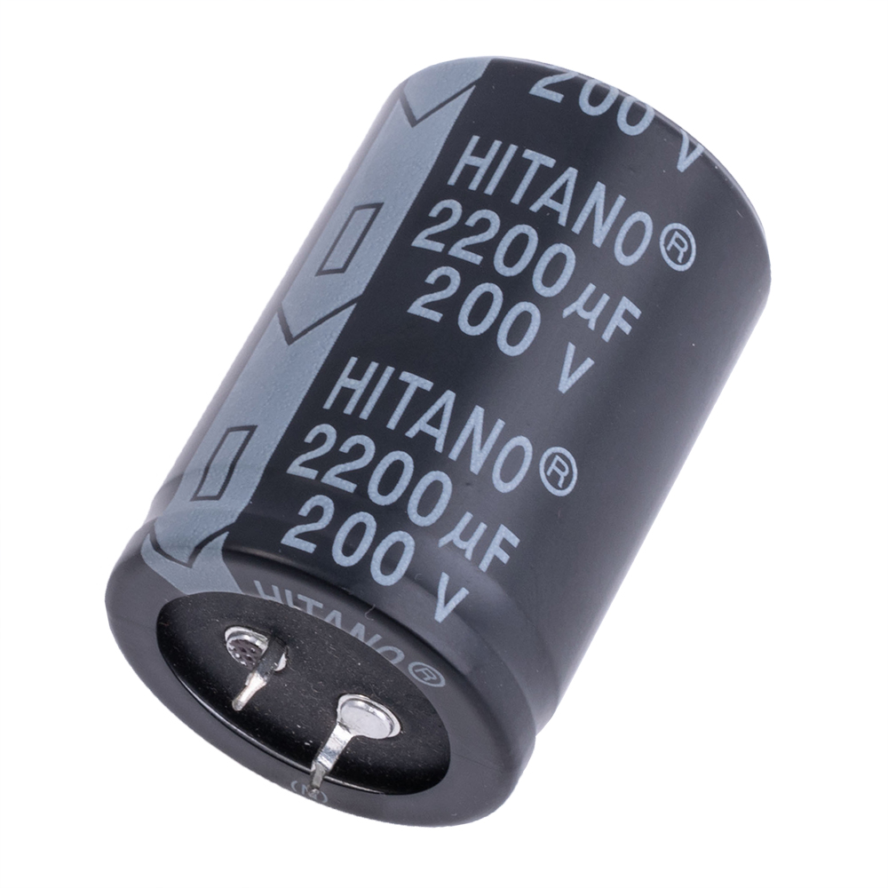 2200uF 200V ELP 35x50mm (ELP222M2DBA-Hitano) (електролітичний конденсатор) 2200uF 200V ELP 35x50mm (ELP222M2DBA-Hitano) (електролітичний конденсатор)