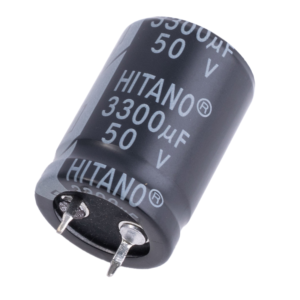 3300uF 50V ELP 22x30mm (ELP332M50BA-Hitano) конденсатор електролітичний