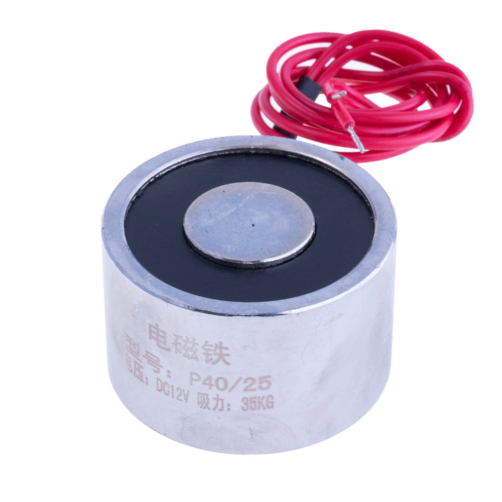 Електромагніт P40/25-12VDC 3,5W 35Kg Електромагніт P40/25-12VDC 3,5W 35Kg