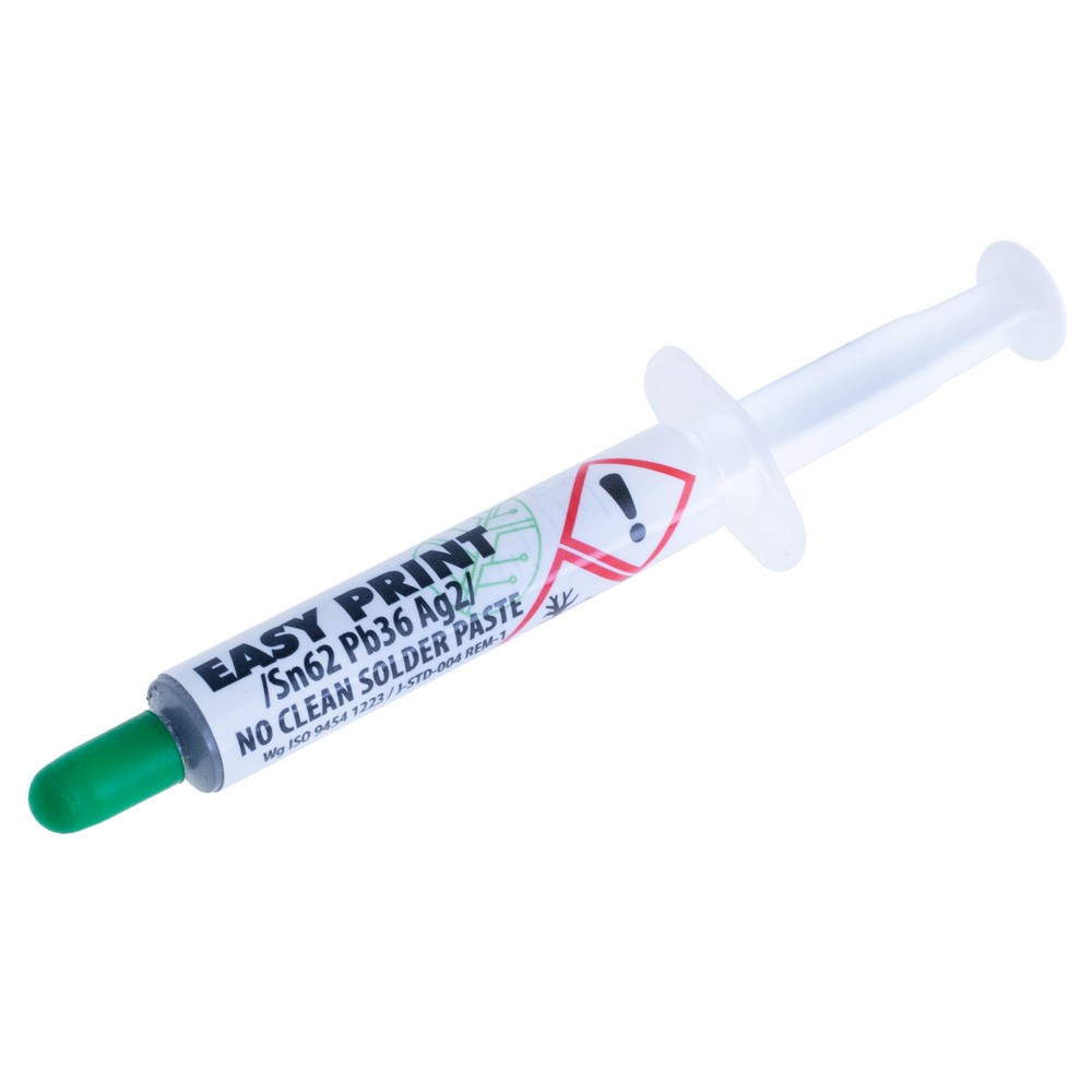 ESN62PB36AG/8 паяльна паста 179 ° C 62Sn/36Pb/2Ag (ART.AGT-023)