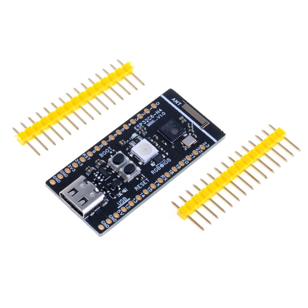 Налагоджувальна плата ESP32-C6-MiNi (WeAct Studio) Налагоджувальна плата ESP32-C6-MiNi (WeAct Studio)