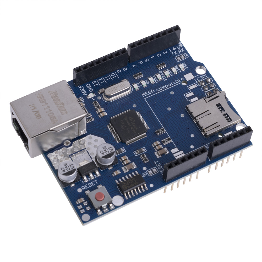 Плата розширення Ethernet Shield (W5100)