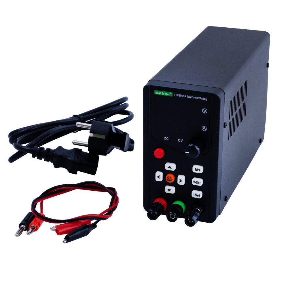 Лабораторний блок живлення одноканальний ETP3005A