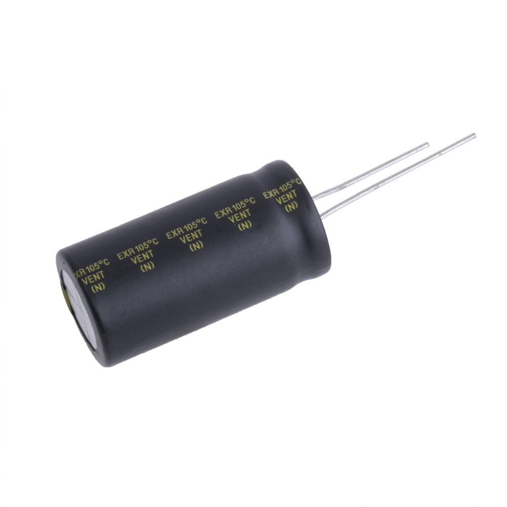 100uF 350V EXR 18x36mm (low imp.) (EXR101M2VB-Hitano) (електролітичний конденсатор низькоімпедансний)