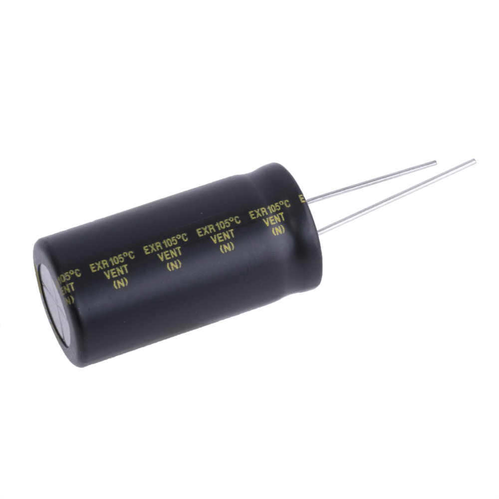 2200uF 50V EXR 18x36mm (low imp.) (EXR222M50B-Hitano) (електролітичний конденсатор низькоімпедансний)