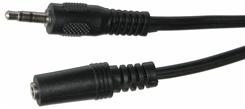 Кабель JACK 3,5 штек.-гн. 3м (KPO2744-3) Кабель JACK 3,5 штек.-гн. 3м (KPO2744-3)