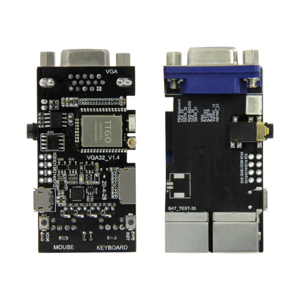 Плата розробки LILYGO FabGL VGA32 на ESP32, VGA-вихід, PS/2 Плата розробки LILYGO FabGL VGA32 на ESP32, VGA-вихід, PS/2