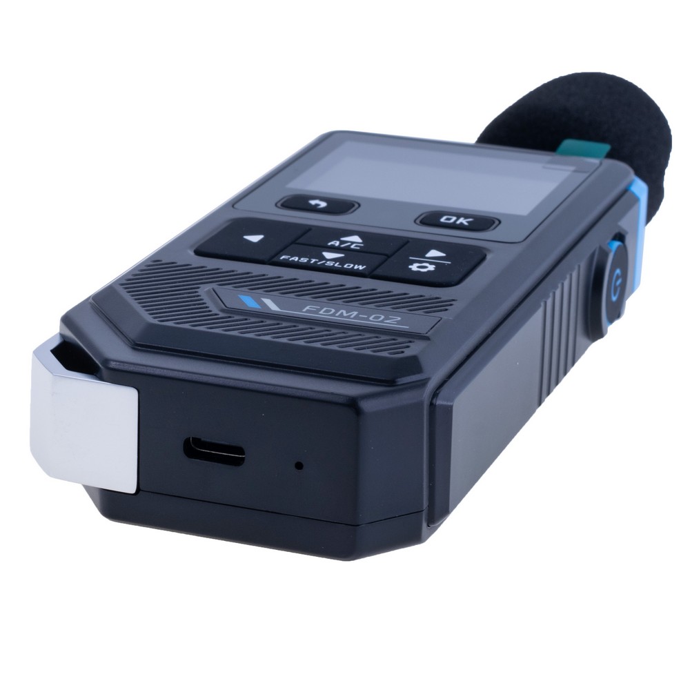 Цифровий вимірювач рівня звуку FDM-02 color screen digital noise meter Цифровий вимірювач рівня звуку FDM-02 color screen digital noise meter