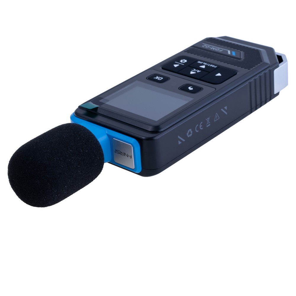 Цифровий вимірювач рівня звуку FDM-02 color screen digital noise meter Цифровий вимірювач рівня звуку FDM-02 color screen digital noise meter