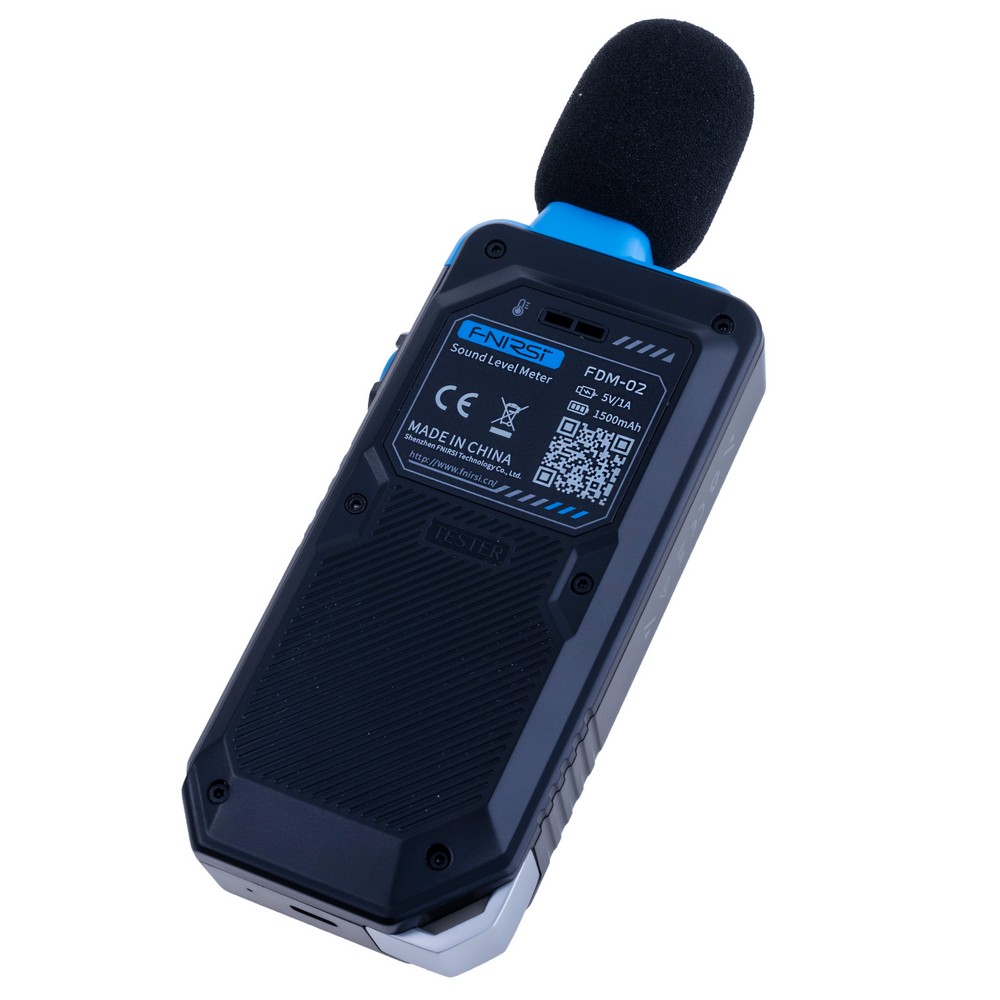 Цифровий вимірювач рівня звуку FDM-02 color screen digital noise meter Цифровий вимірювач рівня звуку FDM-02 color screen digital noise meter