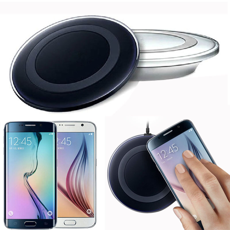 Бездротовий зарядний пристрій, чорний (Qi Wireless Charger)