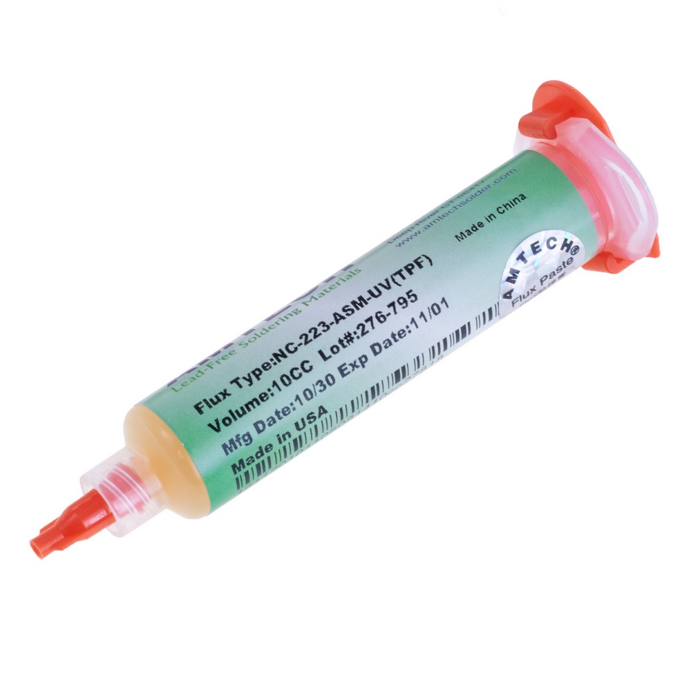 Флюс NC-223-ASM-UV/TPF з насадками, алюмінієвий поршень,UV,10мл