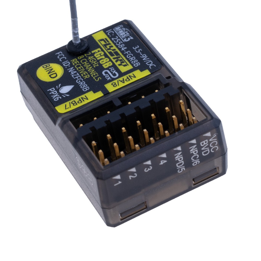 Приймач Flysky FGr8B, 2.4GHz, 8 каналів, AFHDS 3 Приймач Flysky FGr8B, 2.4GHz, 8 каналів, AFHDS 3