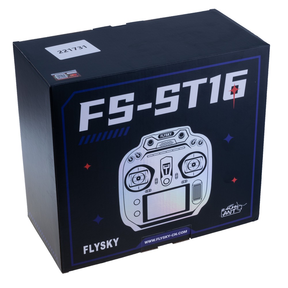 Пульт керування Flysky FS-ST16, 2.4GHz, 16 каналів, протокол ANT Пульт керування Flysky FS-ST16, 2.4GHz, 16 каналів, протокол ANT