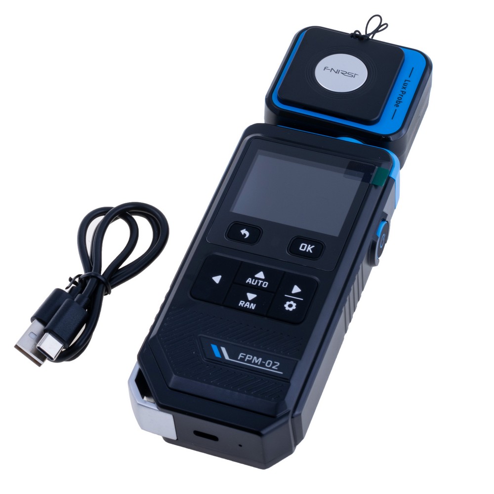 Люксметр FNIRSI FPM-02 3-in-1 color screen illuminance meter Люксметр FNIRSI FPM-02 3-in-1 color screen illuminance meter