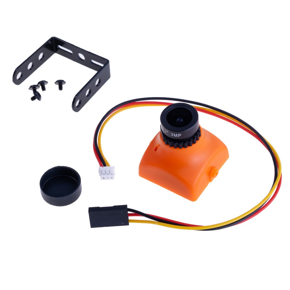 FPV камера 25X25mm 1000TVL CMOS 3.6mm 130/120 Degree FPV Camera 16:9 PAL NTSC 5V-12V