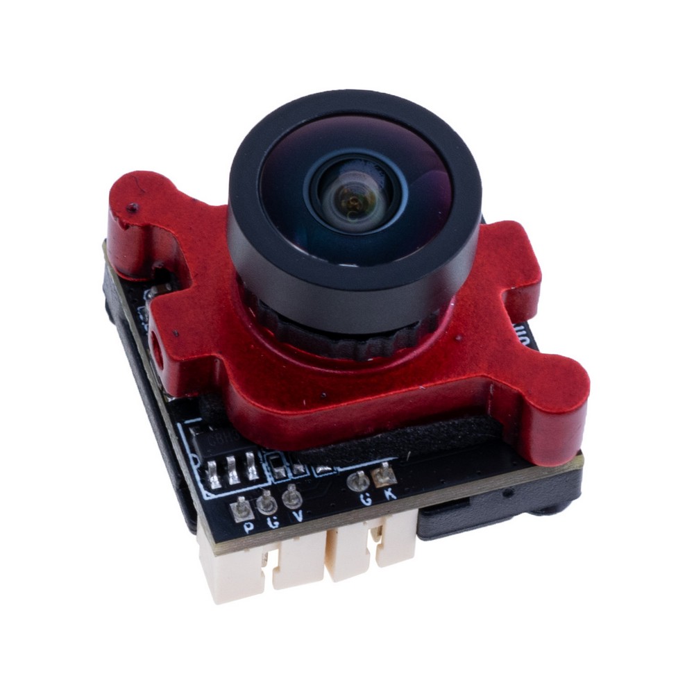 FPV-камера 1500TVL із OSD, червона FPV-камера 1500TVL із OSD, червона