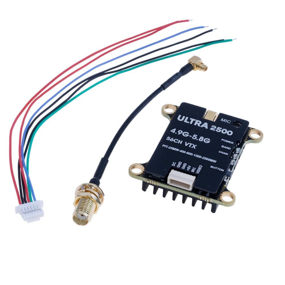 FPV Відеопередавач VTX, ULTRA 2500 4.9G-5.8G 56CH VTX