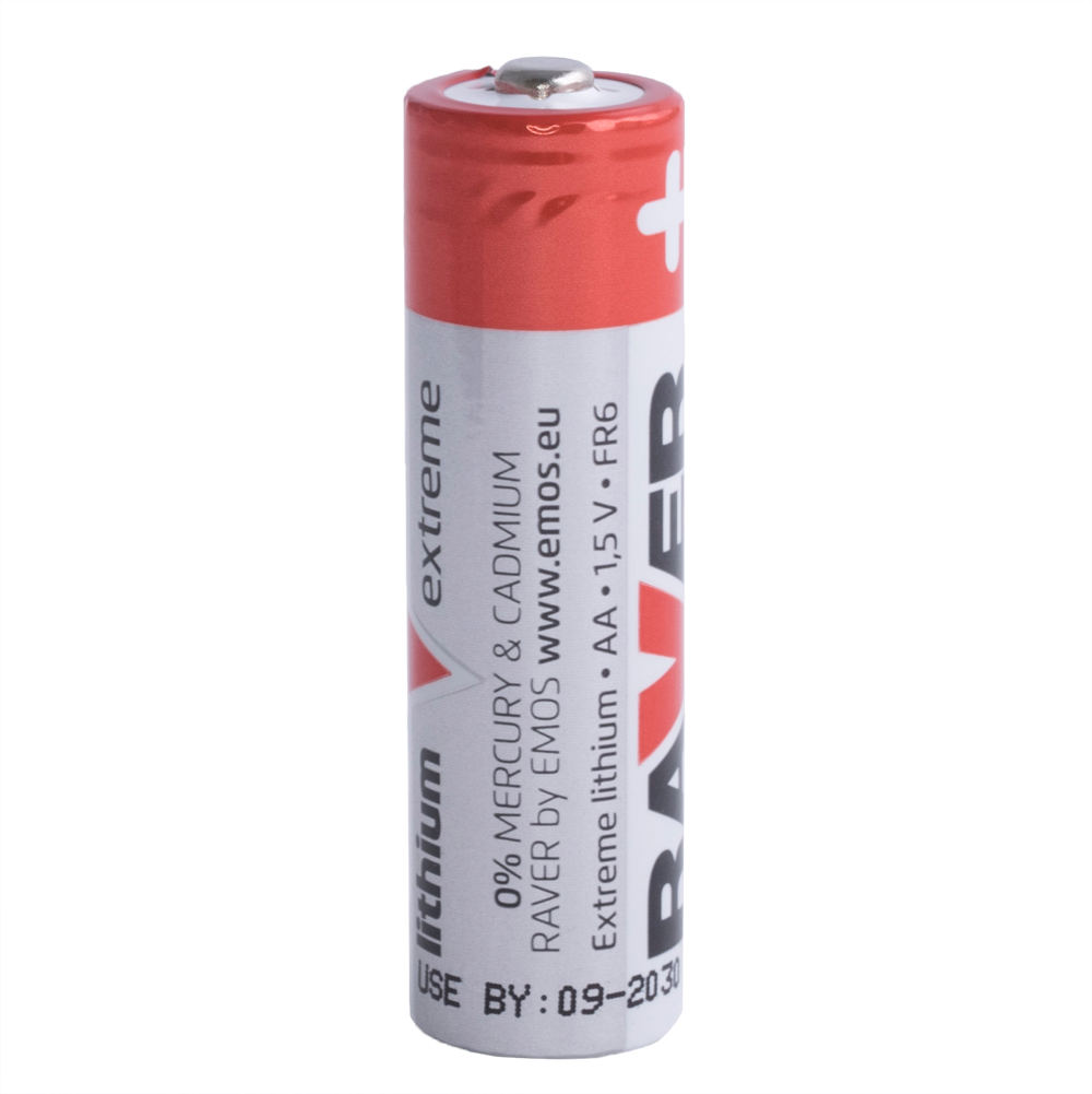 Батарейка AA літієва 1,5V 1шт. RAVER FR06, B7821