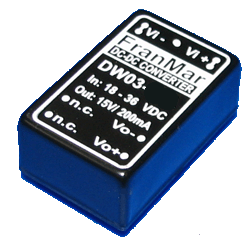 DC/DC перетворювач 3W, FranMar DW03-34A DC/DC перетворювач 3W, FranMar DW03-34A