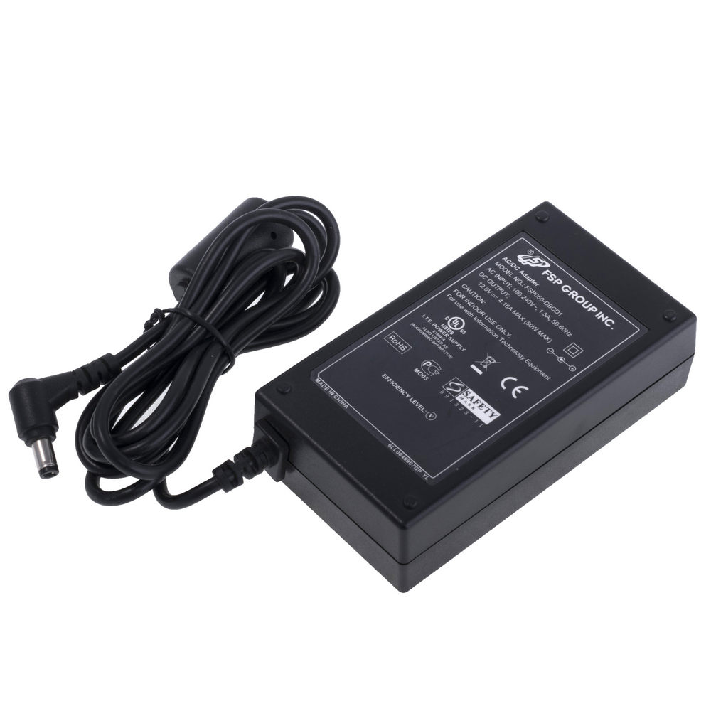Блок живлення настільний 50W 12V роз'єм:2.5x5.5mm FSP050-DBCD1