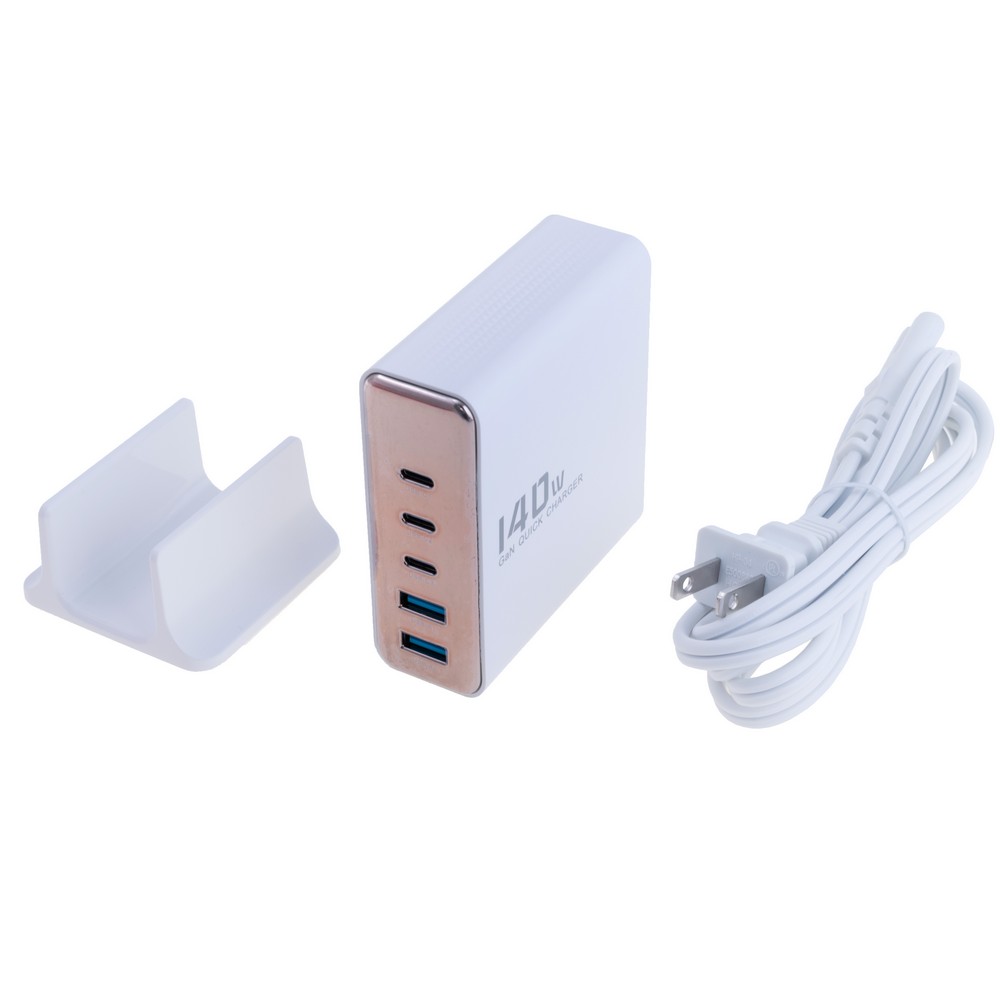 Зарядний пристрій GaN 140W, TCTZM-XRC01 White Зарядний пристрій GaN 140W, TCTZM-XRC01 White