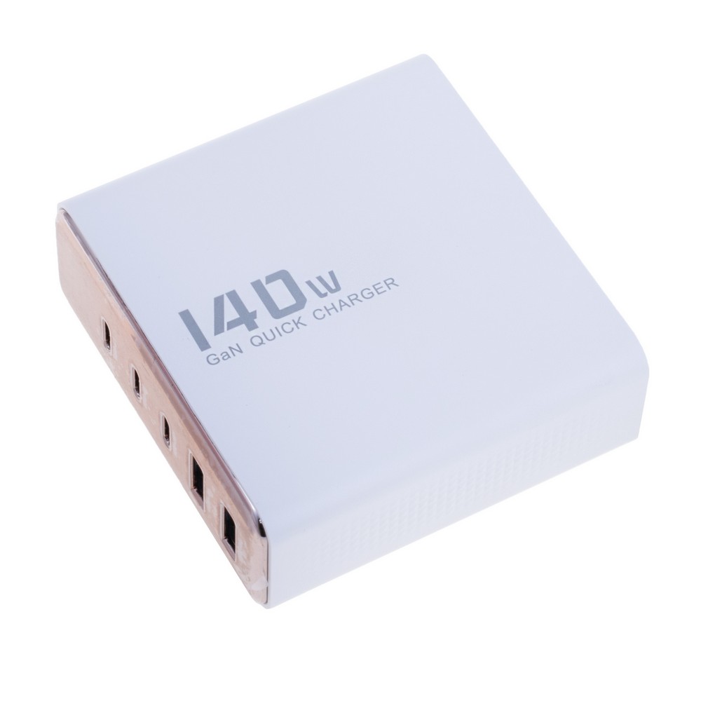 Зарядний пристрій GaN 140W, TCTZM-XRC01 White