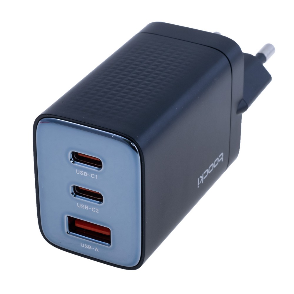 Зарядний пристрій GaN 65W, TCT65W-XR01 Black Зарядний пристрій GaN 65W, TCT65W-XR01 Black