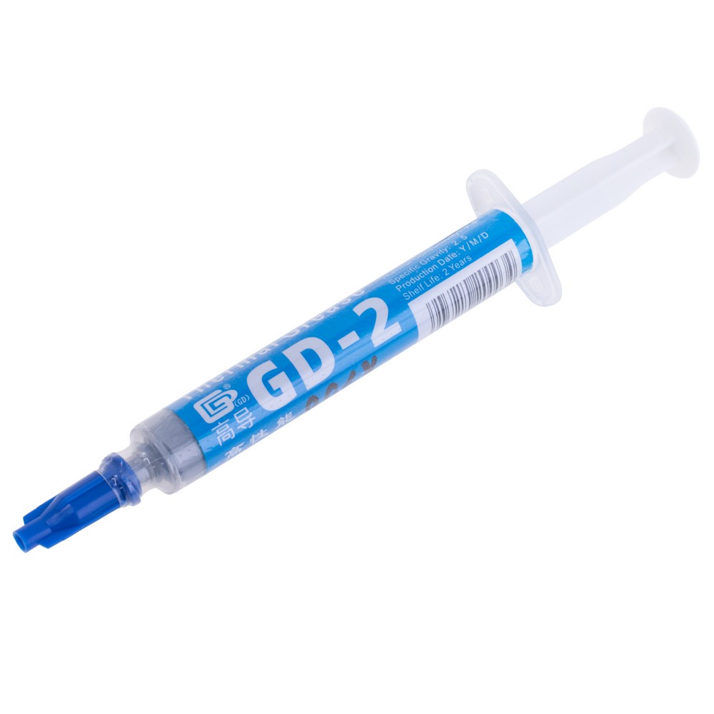 Термопаста GD-2 3g 7.5w/m.k, в шприці